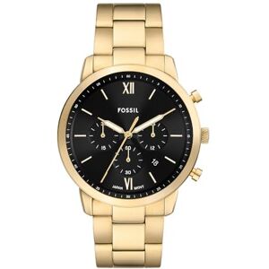 Fossil herr analog kvartsur med rostfritt stål armband FS6093, Guld Fossil herr analog kvartsur med rostfritt stål armband FS6093, Guld