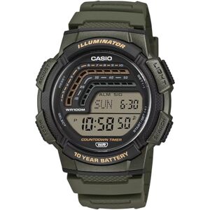 Casio multifunktionell herrklocka WS-1800-3AVEF Casio multifunktionell herrklocka WS-1800-3AVEF