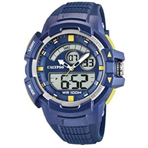 Calypso klockor unisex vuxen analog digital kvartsklocka med plastrem K5767/2 Calypso klockor unisex vuxen analog digital kvartsklocka med plastrem K5767/2