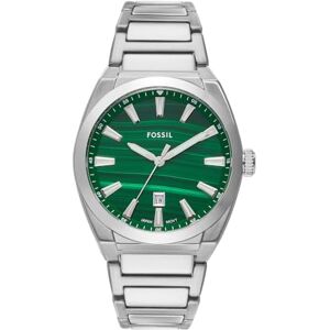 Fossil herr analog kvartsur med rostfritt stål armband FS6056, silver, Einheitsgröße, Armband Fossil herr analog kvartsur med rostfritt stål armband FS6056, silver, Einheitsgröße, Armband