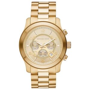 Michael Kors Runway Watch for Men, Quartz Chronograph movement with Stainless steel strap Michael Kors Runway Watch for Men, Quartz Chronograph movement with Stainless steel strap