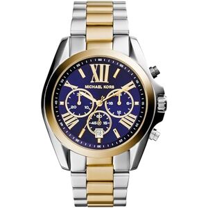 Michael Kors Bradshaw Damklocka, kronografverk med armband i rostfritt stål eller läder Michael Kors Bradshaw Damklocka, kronografverk med armband i rostfritt stål eller läder