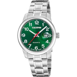 Calypso Casual Watch K5872/5, grönt, armband, Grön, armband Calypso Casual Watch K5872/5, grönt, armband, Grön, armband