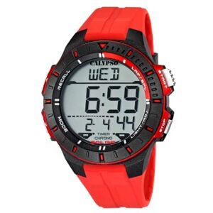 Calypso klockor djungelarmbandsur digital kvarts plast K5607/5 Calypso klockor djungelarmbandsur digital kvarts plast K5607/5