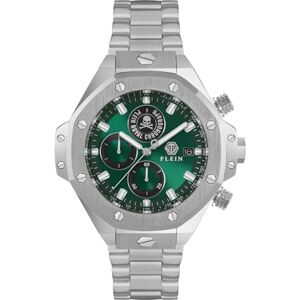 Philipp Plein herrklocka analog kvarts plein Chrono Royal, silver Philipp Plein herrklocka analog kvarts plein Chrono Royal, silver