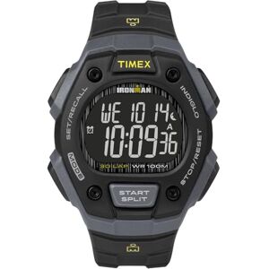Timex Ironman herr klassisk 42 mm digital klocka, Svart/grå/negativ, 38 mm, Kronograf Timex Ironman herr klassisk 42 mm digital klocka, Svart/grå/negativ, 38 mm, Kronograf