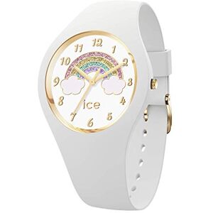 ICE-WATCH ICE fantasia Rainbow white Vit flickklocka med silikonband 017889 (Small) ICE-WATCH ICE fantasia Rainbow white Vit flickklocka med silikonband 017889 (Small)
