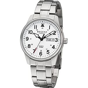 REGENT mäns analog kvartsur 32018696, SILVER, armband REGENT mäns analog kvartsur 32018696, SILVER, armband