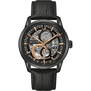 Bulova Analog herrklocka med läderrem 98A283 Bulova Analog herrklocka med läderrem 98A283