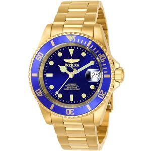 Invicta Pro Diver Rostfritt stål Herrklocka med kvartsur 40 mm Invicta Pro Diver Rostfritt stål Herrklocka med kvartsur 40 mm
