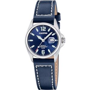 Calypso Dress Watch K5871/3, blå, rem, Blå, rem Calypso Dress Watch K5871/3, blå, rem, Blå, rem