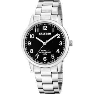 Calypso Casual Watch K5858/4, svart, armband, Svart, armband Calypso Casual Watch K5858/4, svart, armband, Svart, armband