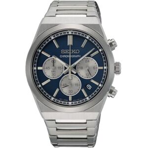 Seiko Män analog kvartsur med rostfritt stål armband SSB453P1, silver, Klassisk Seiko Män analog kvartsur med rostfritt stål armband SSB453P1, silver, Klassisk