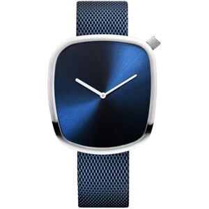BERING Unisex Analogt Quarz Classic Collection armbandsur med Rostfritt stål Armband och Safirglas BERING Unisex Analogt Quarz Classic Collection armbandsur med Rostfritt stål Armband och Safirglas
