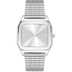 LIEBESKIND Kärleksbarn Berlin dam analog kvartsur med armband i rostfritt stål, silver, 34x33 mm, Modern LIEBESKIND Kärleksbarn Berlin dam analog kvartsur med armband i rostfritt stål, silver, 34x33 mm, Modern