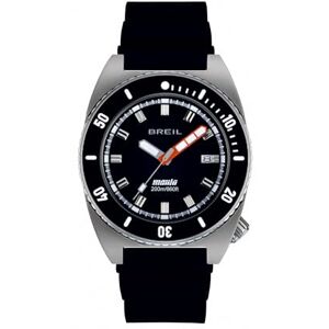 Breil klocka herr Manta sjöker urtavla svart rörelse bara tid kvarts e armband stål silver TW2065, svart, modern, avslappnad Breil klocka herr Manta sjöker urtavla svart rörelse bara tid kvarts e armband stål silver TW2065, svart, modern, avslappnad