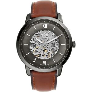 Fossil Neutra klocka för herrar, Automatiskt urverk med armband i rostfritt stål eller läder Fossil Neutra klocka för herrar, Automatiskt urverk med armband i rostfritt stål eller läder