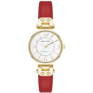 Anne Klein Damklocka med hållbart läderband, AK/5144 Anne Klein Damklocka med hållbart läderband, AK/5144