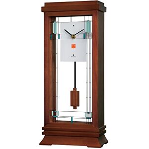 Bulova BUL-B1839 Frank Lloyd Wright Willits Mantel klocka modell B1839 Bulova BUL-B1839 Frank Lloyd Wright Willits Mantel klocka modell B1839