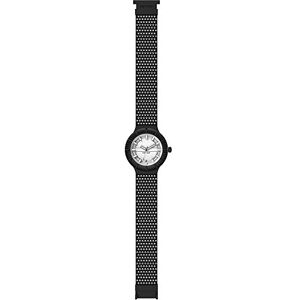 HIP HOP HWU0309 Man black tie klocka herrklocka gummi plast 30 m analog svart HIP HOP HWU0309 Man black tie klocka herrklocka gummi plast 30 m analog svart