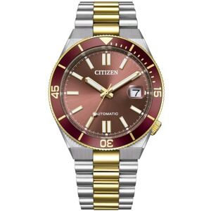 Citizen herrklocka Tsuyosa Shore automatisk med armband i rostfritt stål och safirglas 10 ATM, flerfärgad, Armband Citizen herrklocka Tsuyosa Shore automatisk med armband i rostfritt stål och safirglas 10 ATM, flerfärgad, Armband