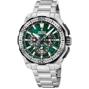Festina herrklocka F20724/3 Chrono Bike rostfritt stål fodral grått rostfritt stålarmband grå Festina herrklocka F20724/3 Chrono Bike rostfritt stål fodral grått rostfritt stålarmband grå