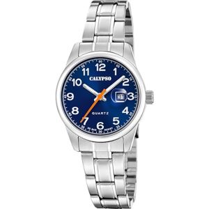 Calypso Dress Watch K5873/4, blått, armband, Blå, armband Calypso Dress Watch K5873/4, blått, armband, Blå, armband
