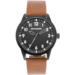Skechers Analog kvartsur med polyuretanarmband SR9065, BRUN Skechers Analog kvartsur med polyuretanarmband SR9065, BRUN