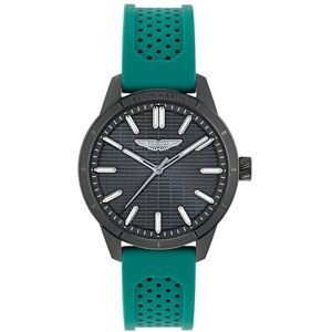 Aston Martin herrklocka armbandsur analog kvarts AML ICON MTIH1, Grön Aston Martin herrklocka armbandsur analog kvarts AML ICON MTIH1, Grön