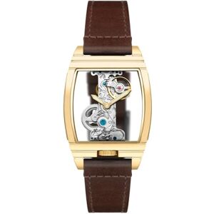 Thomas Earnshaw Discovery Wolver Bridge mekanisk herrklocka 36 mm läderrem ES-8299, Brun Thomas Earnshaw Discovery Wolver Bridge mekanisk herrklocka 36 mm läderrem ES-8299, Brun