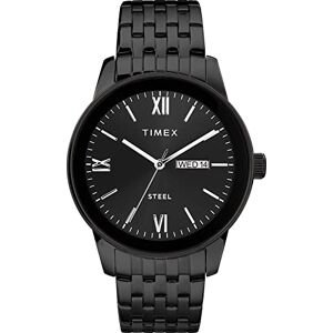 Timex Men's Analog 41mm Stainless Steel Bracelet Watch Timex Men's Analog 41mm Stainless Steel Bracelet Watch