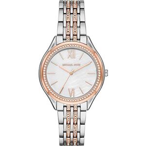 Michael Kors Mindy Damklocka, kvartsverk med armband i rostfritt stål eller läder Michael Kors Mindy Damklocka, kvartsverk med armband i rostfritt stål eller läder