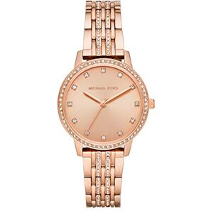 Michael Kors Melissa Damklocka, Quartz trehandsurverk med armband i rostfritt stål Michael Kors Melissa Damklocka, Quartz trehandsurverk med armband i rostfritt stål