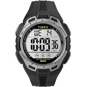 Timex Sport 43 mm herrklocka Svart hartsarmband, digital urtavla, svart boett TW5M63600 Timex Sport 43 mm herrklocka Svart hartsarmband, digital urtavla, svart boett TW5M63600