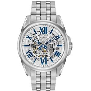 Bulova 96A187 Klocka, En Storlek, Silver Bulova 96A187 Klocka, En Storlek, Silver