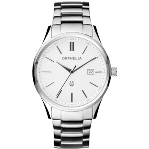 Orphelia Armbandsur för män klassat analog kvarts rostfritt stål, silver, bälte Orphelia Armbandsur för män klassat analog kvarts rostfritt stål, silver, bälte