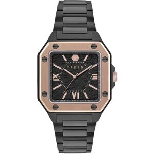 Philipp Plein herrklocka analog kvarts plein Edge rostfritt stål, svart Philipp Plein herrklocka analog kvarts plein Edge rostfritt stål, svart