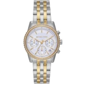 Michael Kors Bryant Watch for Women, 35mm Quartz chronograph movement with Stainless steel strap Michael Kors Bryant Watch for Women, 35mm Quartz chronograph movement with Stainless steel strap