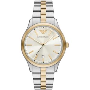 Giorgio Armani 41 mm tvåfärgad klocka i rostfritt stål, AR11735 Giorgio Armani 41 mm tvåfärgad klocka i rostfritt stål, AR11735