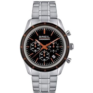 Breil klocka samling release Chrono kvartsur e délegant-stängning med säkerhetsklämma för män, Stålsvart, En storlek, Armband Breil klocka samling release Chrono kvartsur e délegant-stängning med säkerhetsklämma för män, Stålsvart, En storlek, Armband
