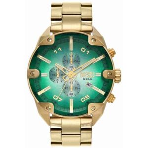 Diesel Spiked-klocka för män, Quartz Chronograph-urverk med armband i rostfritt stål Diesel Spiked-klocka för män, Quartz Chronograph-urverk med armband i rostfritt stål
