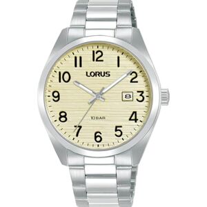 Lorus mäns analog kvartsur med rostfritt stål armband RH911RX9, silver, Armband Lorus mäns analog kvartsur med rostfritt stål armband RH911RX9, silver, Armband
