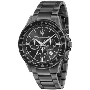 Maserati Herrklocka Sfida Limited Edition Collection, kronograf, kvarts R8873640016, Mörkgrå, 44mm, armband Maserati Herrklocka Sfida Limited Edition Collection, kronograf, kvarts R8873640016, Mörkgrå, 44mm, armband