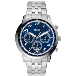 Fossil Neutra herrklocka, kronografverk med armband i rostfritt stål eller läder Fossil Neutra herrklocka, kronografverk med armband i rostfritt stål eller läder
