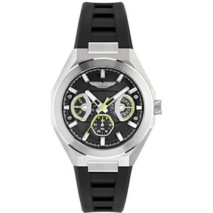 Aston Martin Herrklocka, multifunktion, armbandsur, AML, Thrill MTRI1, svart Aston Martin Herrklocka, multifunktion, armbandsur, AML, Thrill MTRI1, svart