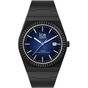 ICE-WATCH , Ice Power Pw1 Black Blue Radical, Svart Herrklocka Med Silikonarmband, 025761 (41 Mm) ICE-WATCH , Ice Power Pw1 Black Blue Radical, Svart Herrklocka Med Silikonarmband, 025761 (41 Mm)