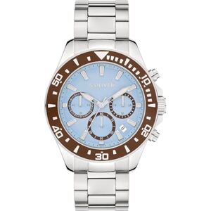 s.Oliver Oliver Herrklocka – rund – silver – 41 mm – klocka av metall med kvartsrörelse på rostfritt stålband med vikspänne – analog armbandsur – 10 ATM vattentät – reptålig s.Oliver Oliver Herrklocka – rund – silver – 41 mm – klocka av metall med kvartsrörelse på rostfritt stålband med vikspänne – analog armbandsur – 10 ATM vattentät – reptålig