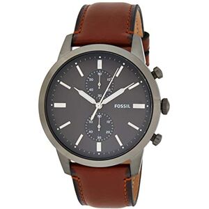 Fossil Townsman herrklocka, kronografverk med armband i rostfritt stål eller läder Fossil Townsman herrklocka, kronografverk med armband i rostfritt stål eller läder