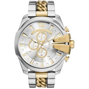 Diesel Mega Chief-klocka för män, Chronograph-urverk med armband i rostfritt stål Diesel Mega Chief-klocka för män, Chronograph-urverk med armband i rostfritt stål