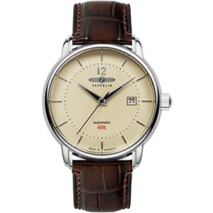 Zeppelin automatisk klocka 8160-5, Beige, Rem Zeppelin automatisk klocka 8160-5, Beige, Rem